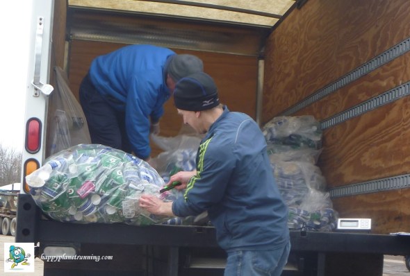 A2 Marathon 2017 - Sorting Aid Station Trash