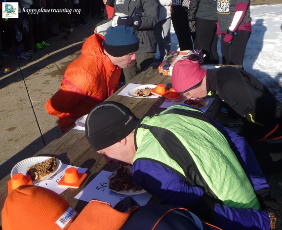 Pi Run - Pi Division eating