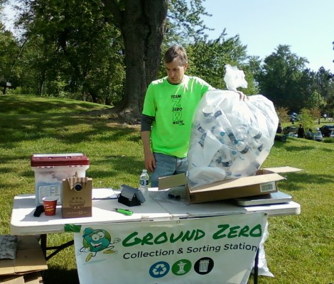 Flirt with Dirt - Weighing Recyclables