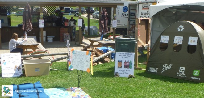 Run Woodstock 2017 - Tent Clothes Bin and Deposit Cans