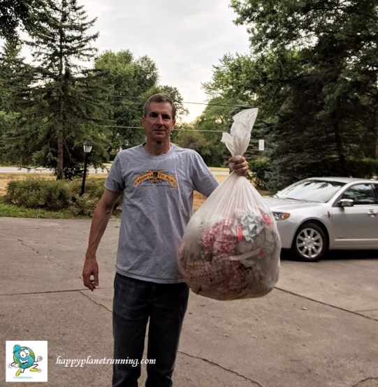 Oberun 2018 - single bag of trash