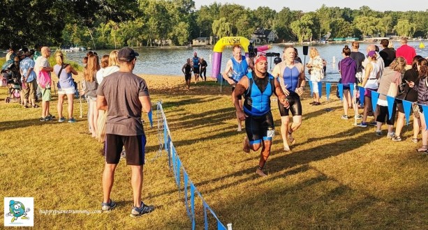 Ann Arbor Triathlon 2018 - Swim to Run