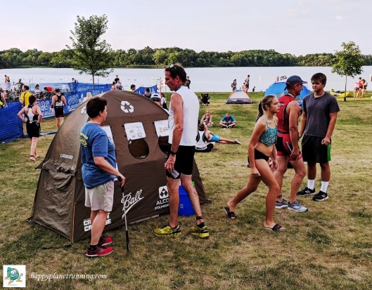 Pterodactyl 2018 - Jennette helping someone at tent