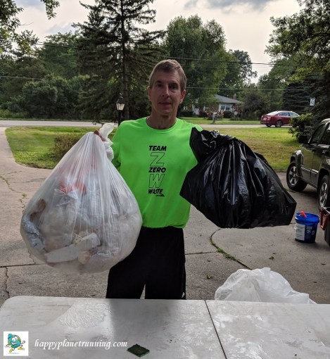 Vines 2018 - Single bag of trash plus bag of broken glass