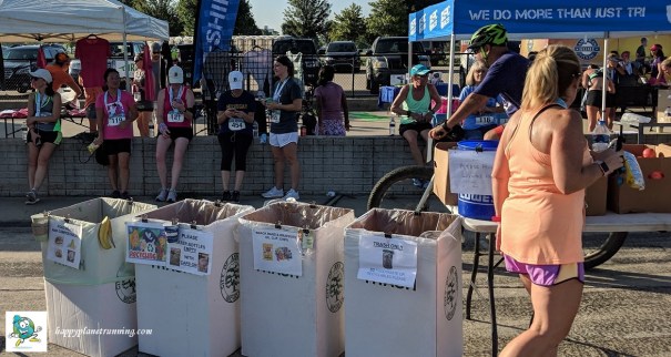 Detroit Womens Half 2018 - waste station