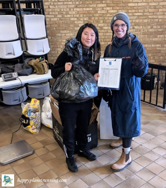 Epic TT 2018 - Eva and Eunice with single bag of trash