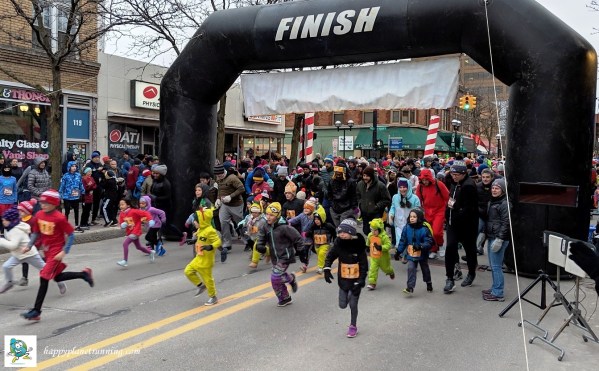 RF Turkey Trot - Start of kids race