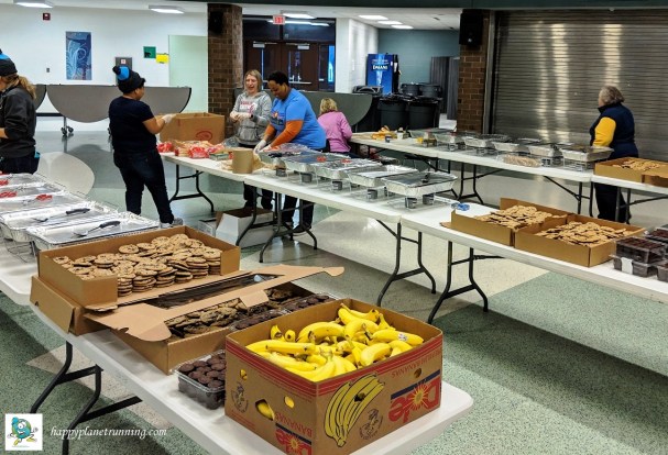 Super 5K 2019 - Cafeteria before the rush