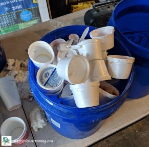 Shamrocks and Shenanigans 2019 - Pail of Styrofoam cups