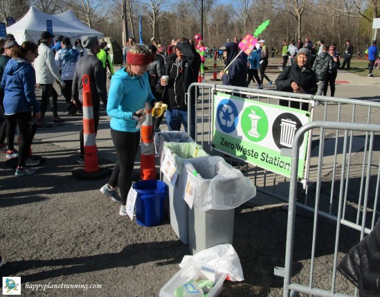 Martian 2019 - Finish Line waste station in use