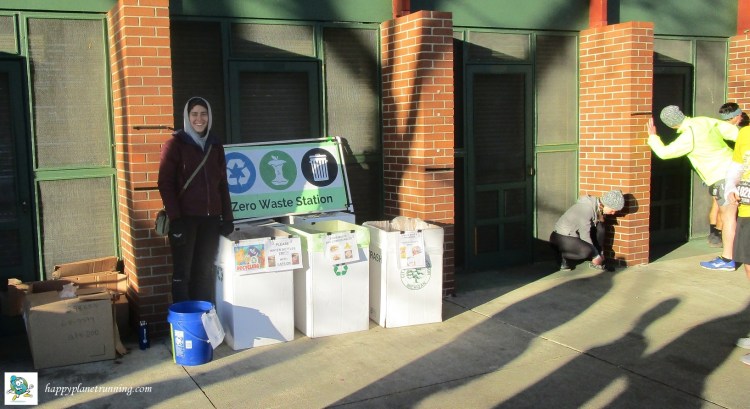 TMW 2019 - Meg at waste station