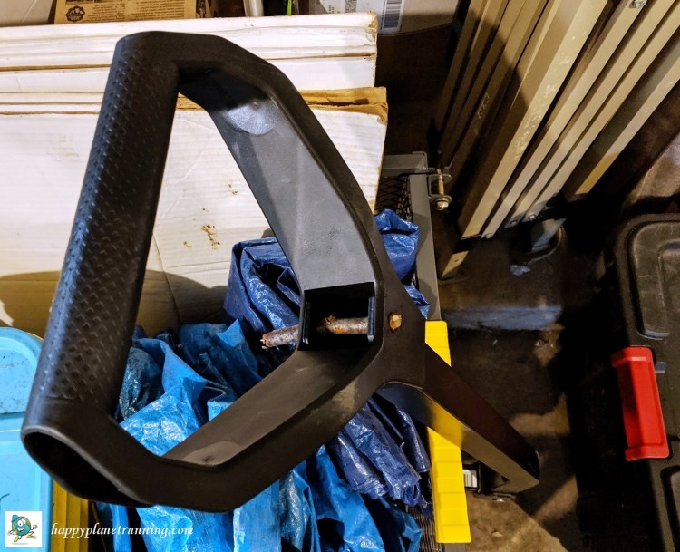 Pterodactyl Tri 2019 - Improvised wagon handle pin