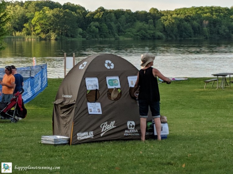 Triceratops Tri 2019 - Lisa sorts a tent