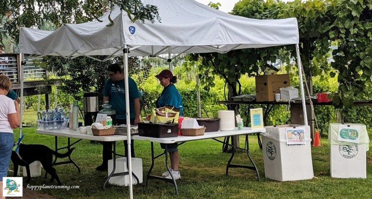 Vines 2019 - Coffee and sandwich station