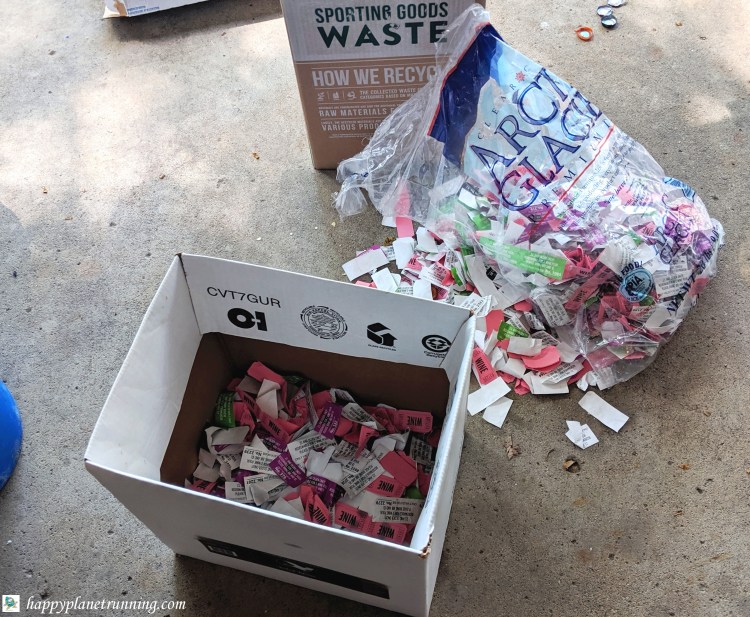 Vines 2019 - Mixed wine tickets and corks - 2