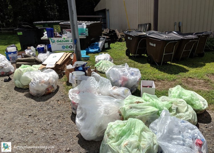 Vines 2019 - Some recycling and compostable bags
